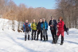 Prechod hrebeňom Vihorlatu 3.3.2019 (foto Gazda)