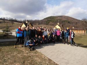 Hanigovce -nový hrad,Ľutina 16.3.2019 (foto Gazda)