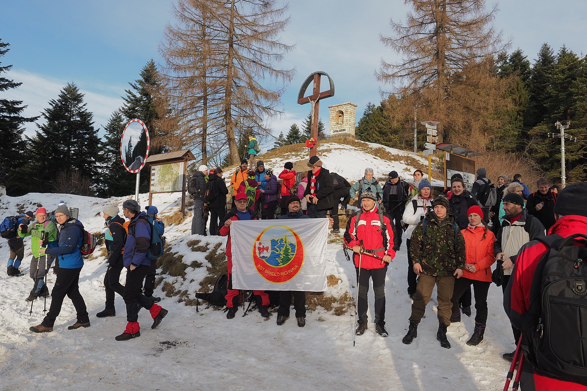 44. ročník zimného výstupu na Sľubicu 1129m 18.1.2020 (foto Tokár)