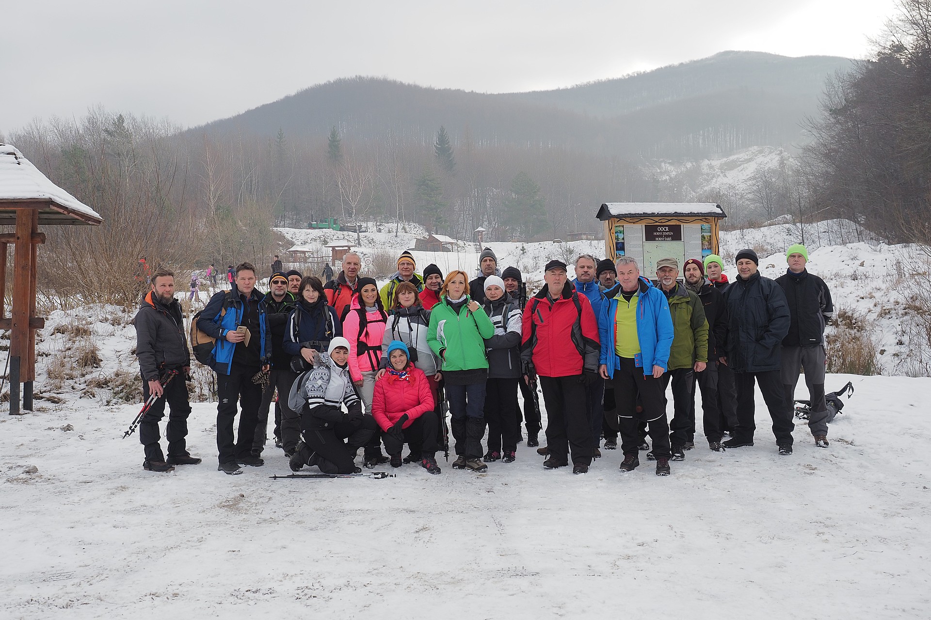 45.ročník Výstup na Sninský kameň 1005m 11.1.2020 (foto Tokár)