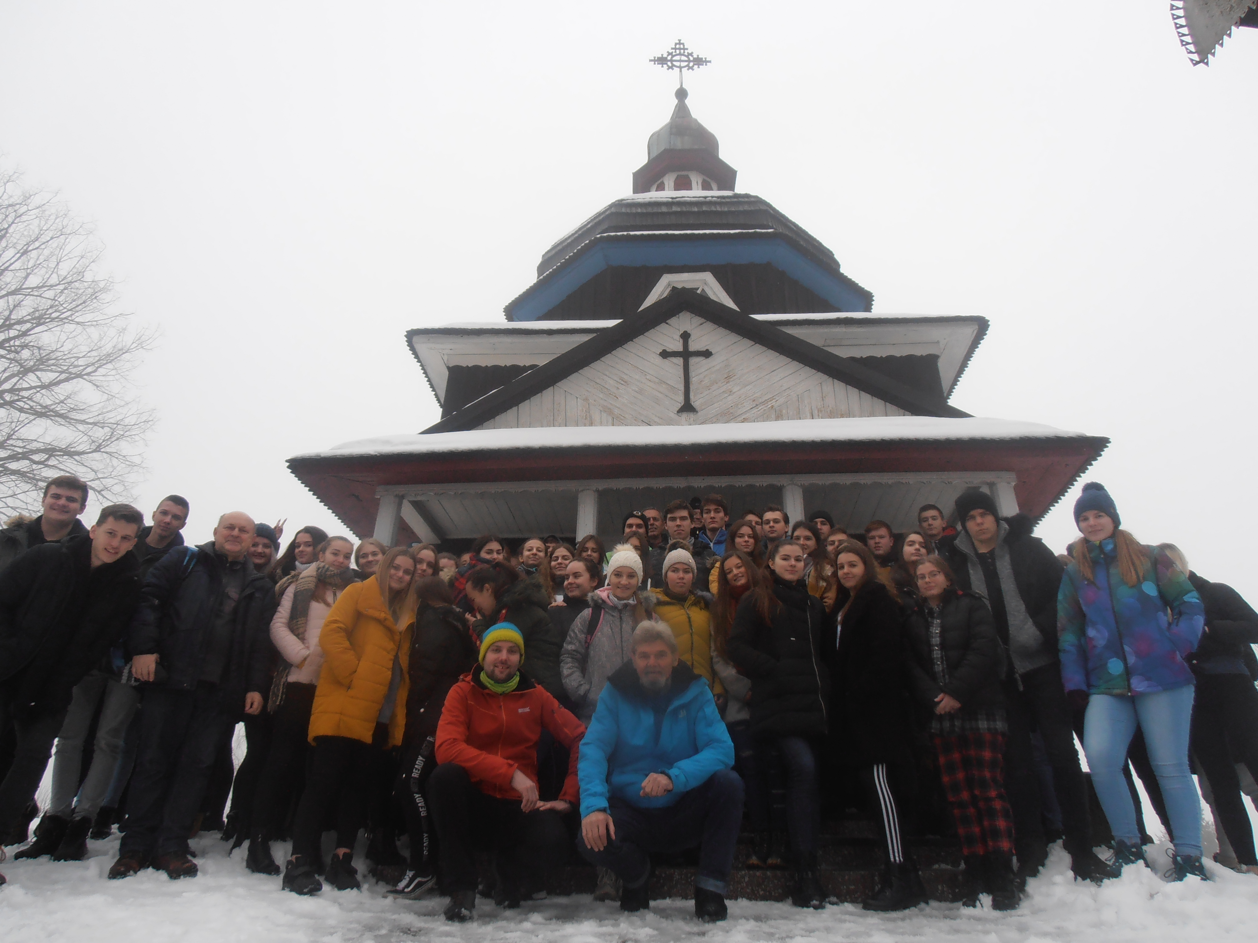 drevené kostolíky Ladomírová- UNESCO,Krajné Čierno,Nižný Komárnik 1.2.2020 (foto Gazda)